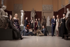 MOS_02_2015Photographed at Crawford Art Gallery, Cork, UCC's Next Top Model finalists Rayanne O'Connor, Evelina Dudenaite, Richard Adepoju, Dave Irwin, Darina Lynch, Kellie Lewis, Martha Brennan, Eoghan Ó Ronain, Seán Conaty, Catriona Cadogan and Katie McKeown who will all compete for the top spot on Thursday March 5th in The Voodoo Rooms.Stylist: Eileen Tobin, Clothes supplied by Devilish Designs by Gina & Salingers, Vintage clothes & Props from Premier Prop Hire. Hair: The Edge Hair Design, Makeup Director: Debby's Makeup rooms. Make up Artists: Sinéad O'Neill, Mary Allen & Christine O'ConnorPic: Michael O'Sullivan